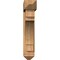 Ekena Millwork Merced Arts and Crafts Smooth Bracket w/ Offset Brace, Western Red Cedar, 7 1/2"W x 34"D x 38"H BKT0806X34X38MRC03SWR - alternate 2